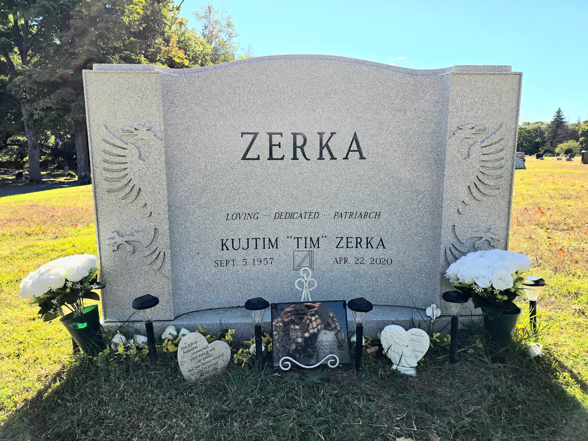 granite Headstone Engraving / Etching hand-carved by NJ Engraving Shop in NJ — image 5