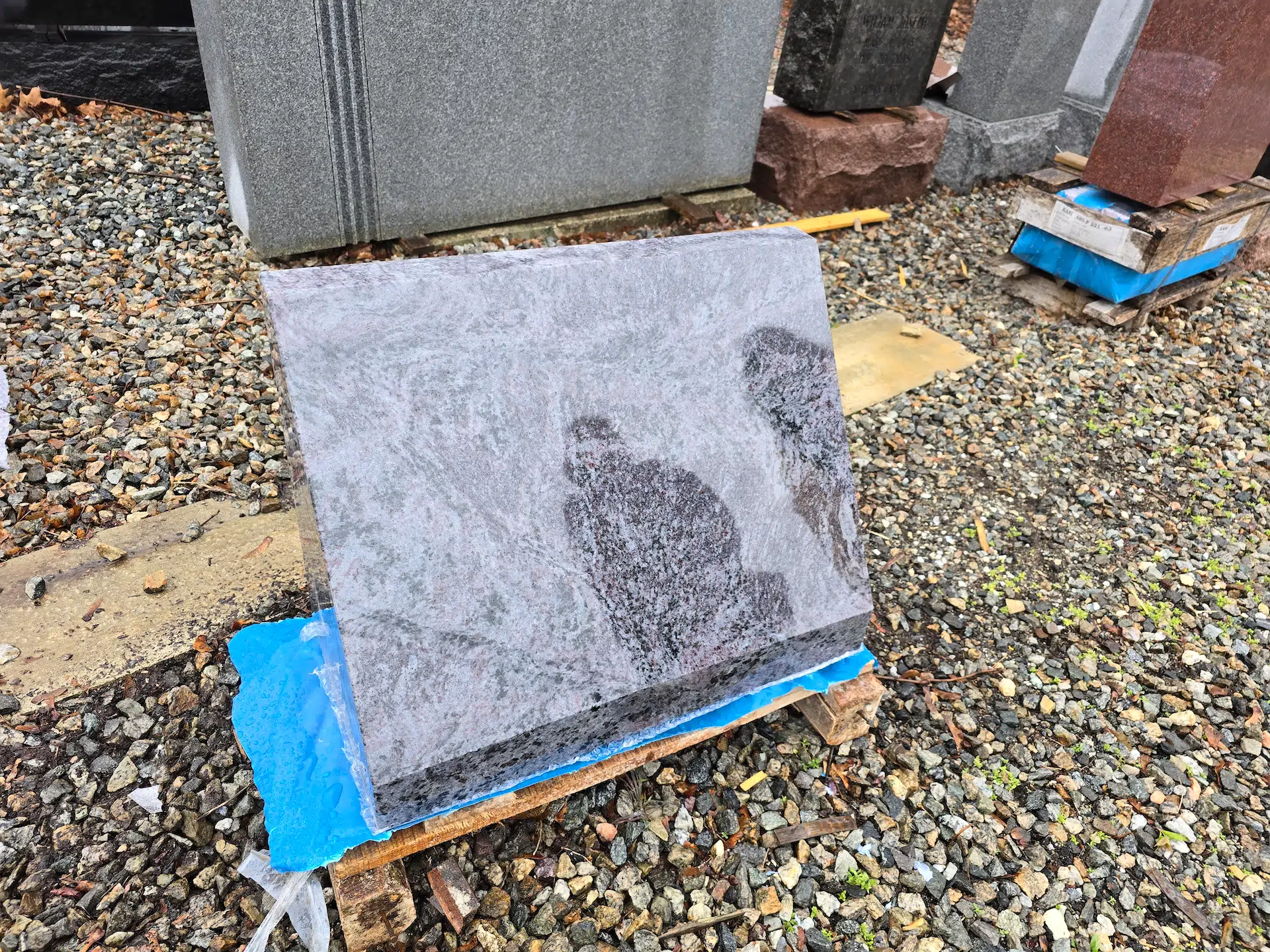 granite Headstone Engraving / Etching hand-carved by NJ Engraving Shop in NJ — image 2